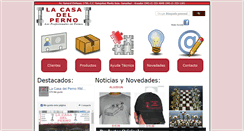 Desktop Screenshot of casadelperno.com